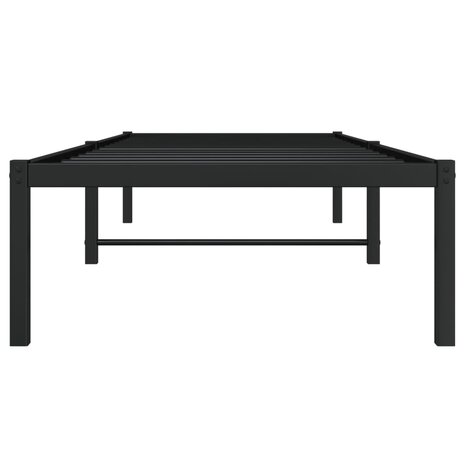 Bedframe metaal zwart 80x200 cm 5