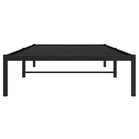 Bedframe metaal zwart 100x190 cm 5
