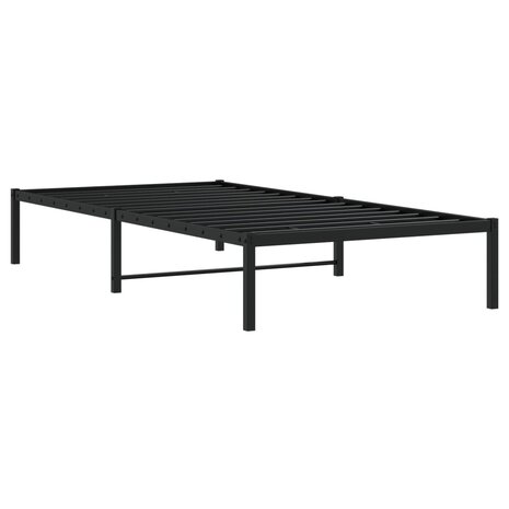 Bedframe metaal zwart 100x190 cm 7