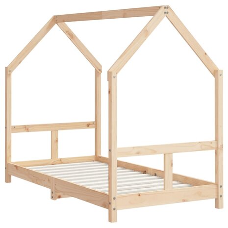 Kinderbedframe 80x160 cm massief grenenhout 3