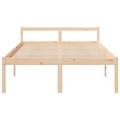 Seniorenbed massief grenenhout 140x190 cm 4