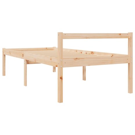 Seniorenbed massief grenenhout 90x200 cm 6