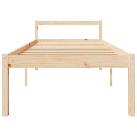 Seniorenbed massief grenenhout 100x200 cm 4