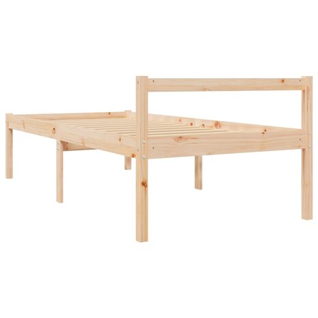 Seniorenbed massief grenenhout 100x200 cm 6