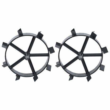 Wielen voor 6,5 pk benzinefrees 2 st metaal 3