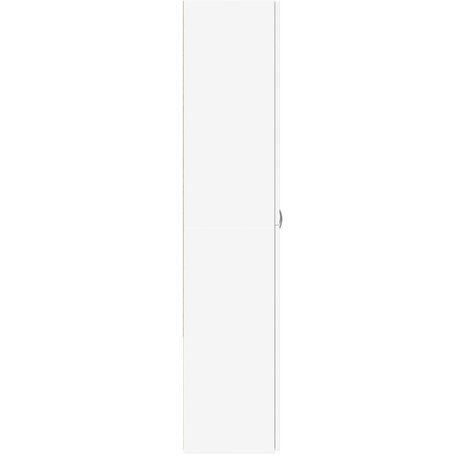 Archiefkast 60x32x153 cm bewerkt hout wit 5