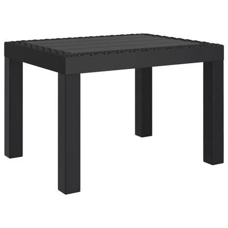 Tuintafel 59x47x40 cm PP antracietkleurig 2