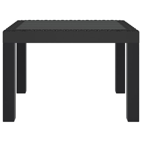 Tuintafel 59x47x40 cm PP antracietkleurig 3