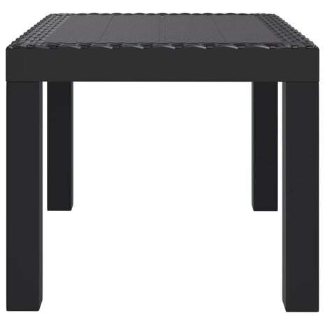 Tuintafel 59x47x40 cm PP antracietkleurig 4