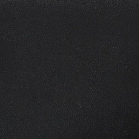 Bankje 100x30x30 cm kunstleer zwart 6