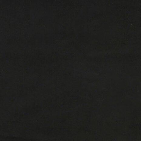 Bankje 100x30x30 cm fluweel zwart 6