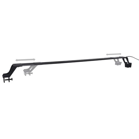 Aquariumlamp met klemmen LED 90-105 cm blauw en wit 4
