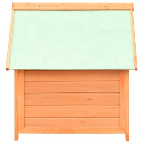 Hondenhok 72x85x82 cm massief grenen- en vurenhout 4