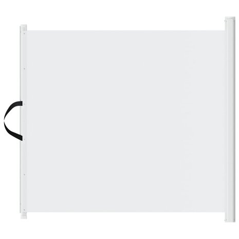 Huisdierenhek uittrekbaar 82,5x125 cm wit 2