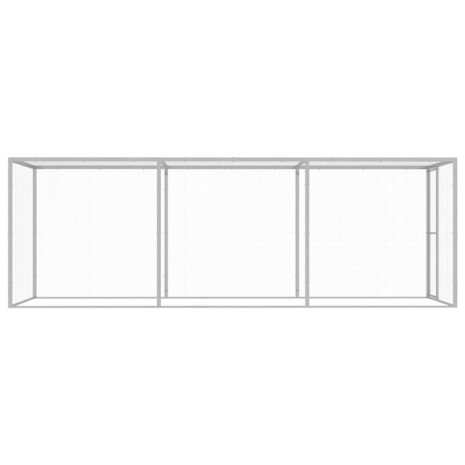 Kattenkooi 4,5x1,5x1,5 m gegalvaniseerd staal 3