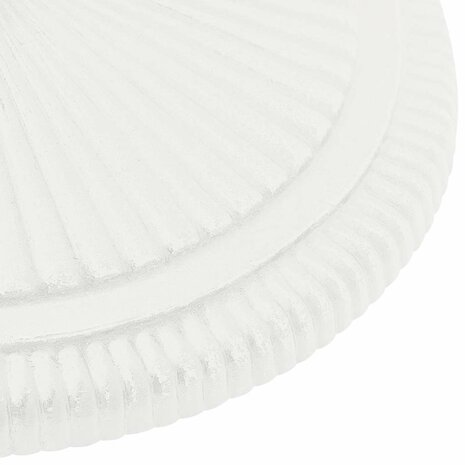 Parasolvoet 45x45x30 cm gietijzer wit 7