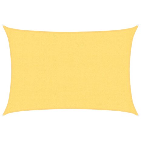 Zonnezeil 160 g/m² 2,5x3,5 m HDPE beige 2