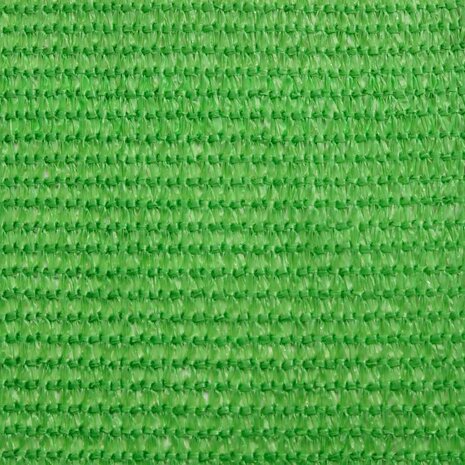 Zonnezeil 160 g/m² 2,5x2,5x3,5 m HDPE lichtgroen 9