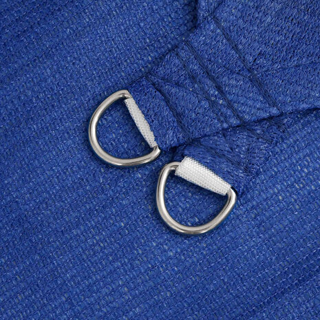 Zonnezeil 160 g/m² driehoekig 4x5x5 m HDPE blauw 5