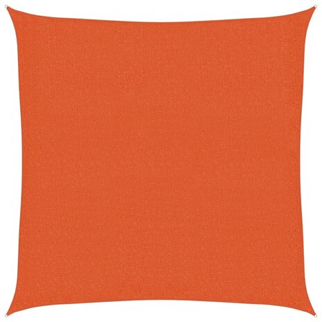 Zonnezeil 160 g/m² 2x2 m HDPE oranje 2