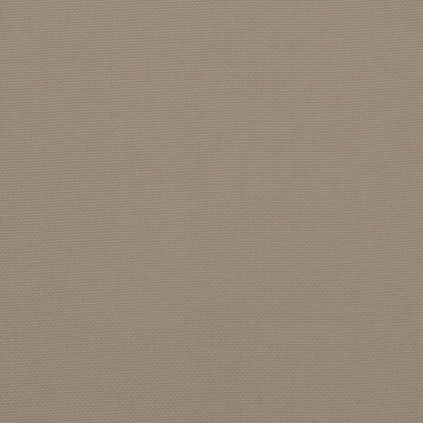Stoelkussens 4 st 40x40x7 cm oxford stof taupe 8