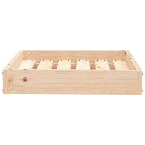 Hondenmand 51,5x44x9 cm massief grenenhout 3