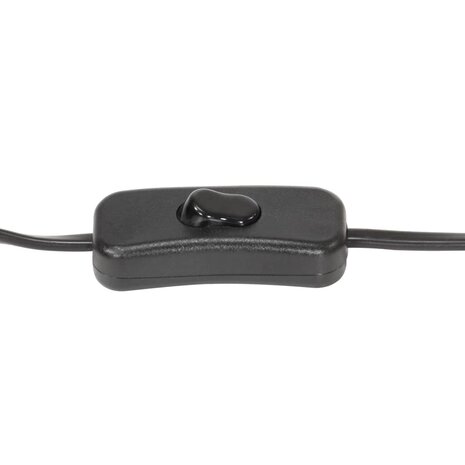 Vloerlamp E27 massief mangohout zilverkleurig 9