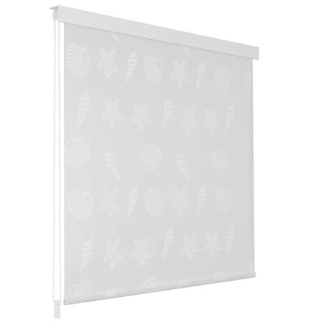   Rolgordijn voor douche zeester 120x240 cm 1