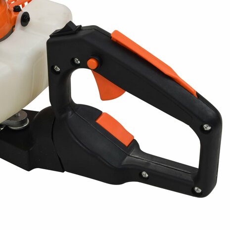 Heggenschaar op benzine 722 mm oranje en zwart 4