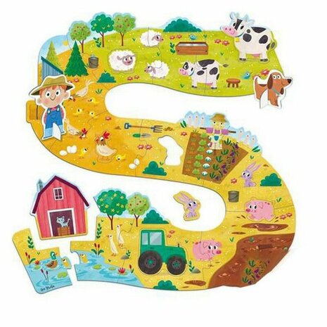 Baby Boerderij Puzzel XXL Goula 53176 (17 pcs) 2
