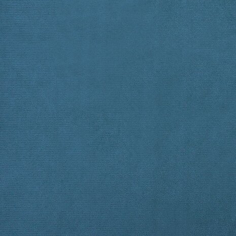 Kinderbank 80x45x30 cm fluweel blauw 6