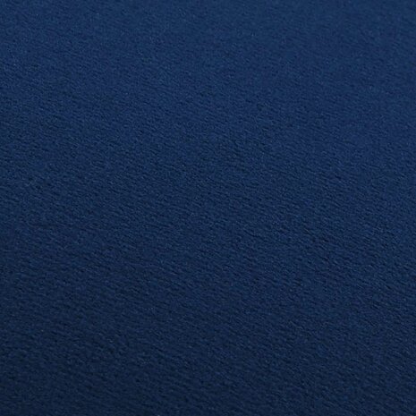 Kruk fluweel blauw en goudkleurig 2