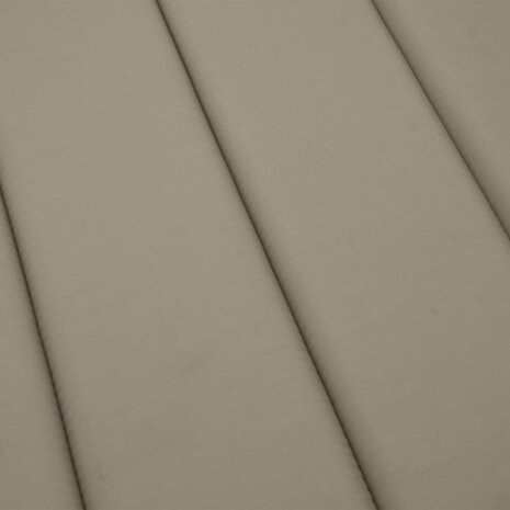 Ligbedkussen 200x70x3 cm oxford stof taupe 7