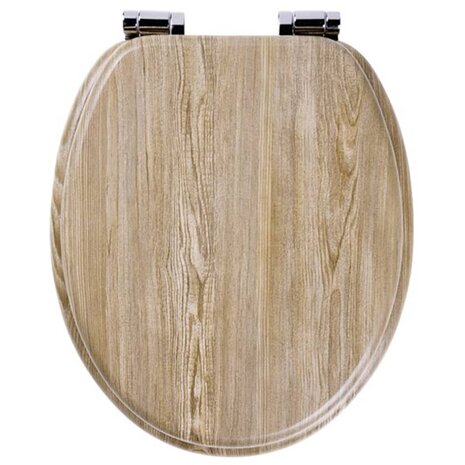 Tiger Soft-close toiletbril Scaffold MDF bruin 252022546 3