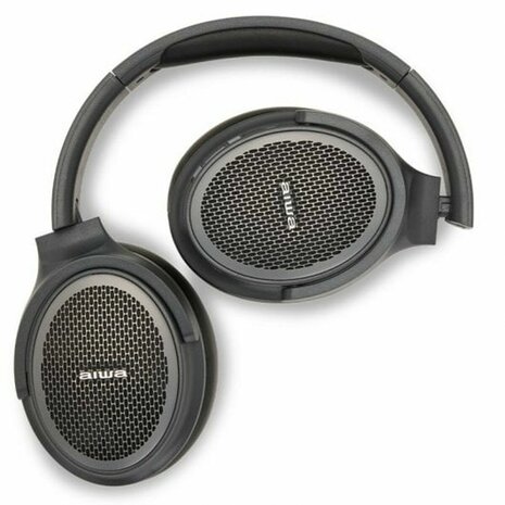 Hoofdtelefoon met microfoon Aiwa HST250BTTN Zwart 5