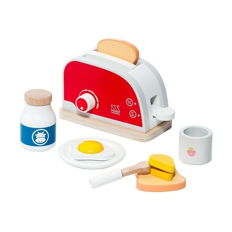 Speelgoed broodrooster Moltó Toaster Set 3