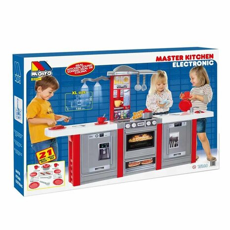Speelgoedkeuken Moltó Masterkitchen 150 x 34 x 102 cm 15168 2