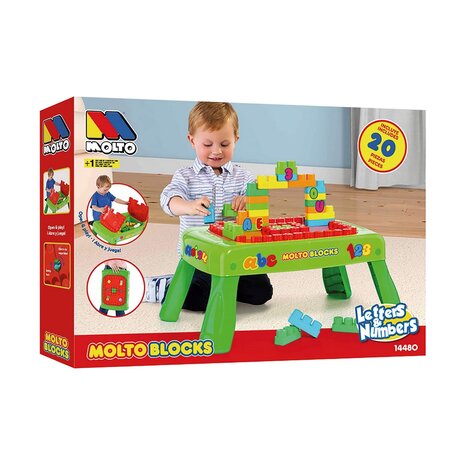 Interactief Speelgoed Moltó Blocks Desk 65 x 28 cm 1