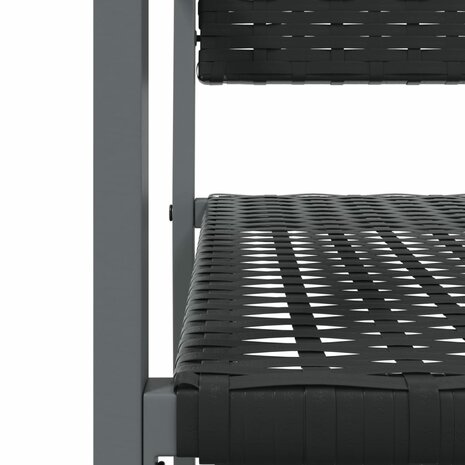 3-delige Tuinset met kussens poly rattan en staal 7