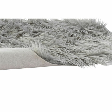 Tapijt DKD Home Decor Grijs Met huid 60 x 90 x 2 cm 2