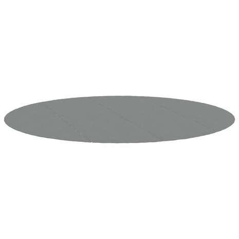 Zwembadgrondzeil Ø428 cm polyester geotextiel lichtgrijs 3