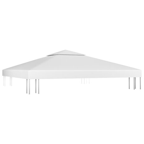 Prieeldak 2-laags 310 g/m² 3x3 m wit 2