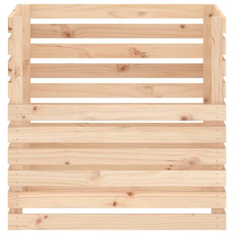 Compostbak 80x80x78 cm massief grenenhout 5