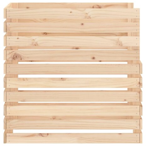 Compostbak 80x80x78 cm massief grenenhout 6