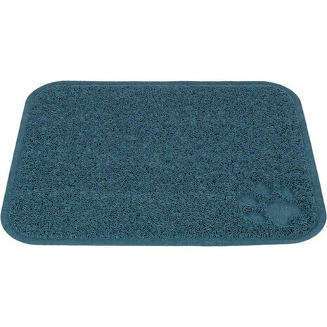 Mat voor kattenbak Trixie Blauw PVC 37 × 45 cm 2