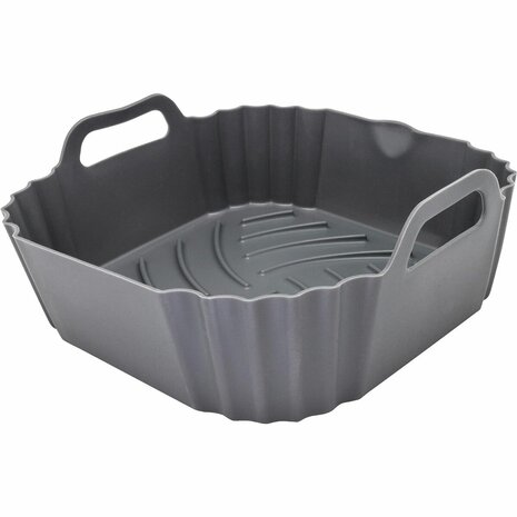 Herbruikbare siliconen schaal voor heteAirfryer Vin Bouquet 20 cm 1