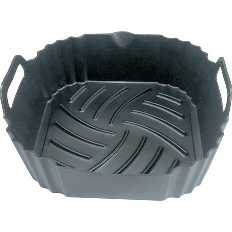 Herbruikbare siliconen schaal voor heteAirfryer Vin Bouquet 20 cm 2