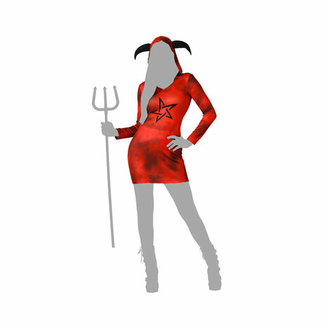 Kostuums voor Volwassenen Demoness M/L 5