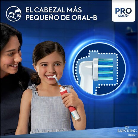 Elektrische tandenborstel Oral-B Rey Leon Rood Multicolour 2
