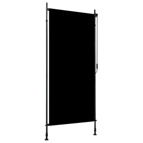Rolgordijn voor buiten 100x270 cm antraciet  1